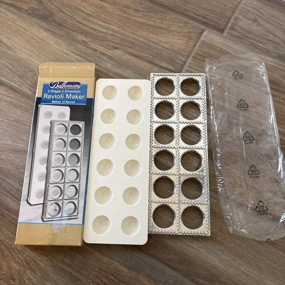 Bellemain 2 Stage 2 Direction RAVIOLI Maker - Makes‎ 12